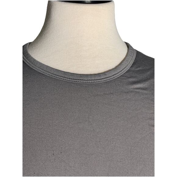 ThermaJane Women's XXL Shirt Top Fleece Lined Base Layer Gray - Picture 2 of 6